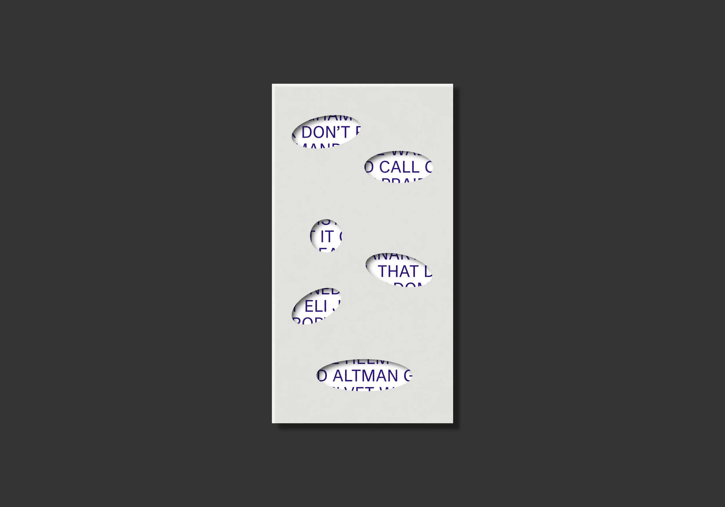 Don't Call It That